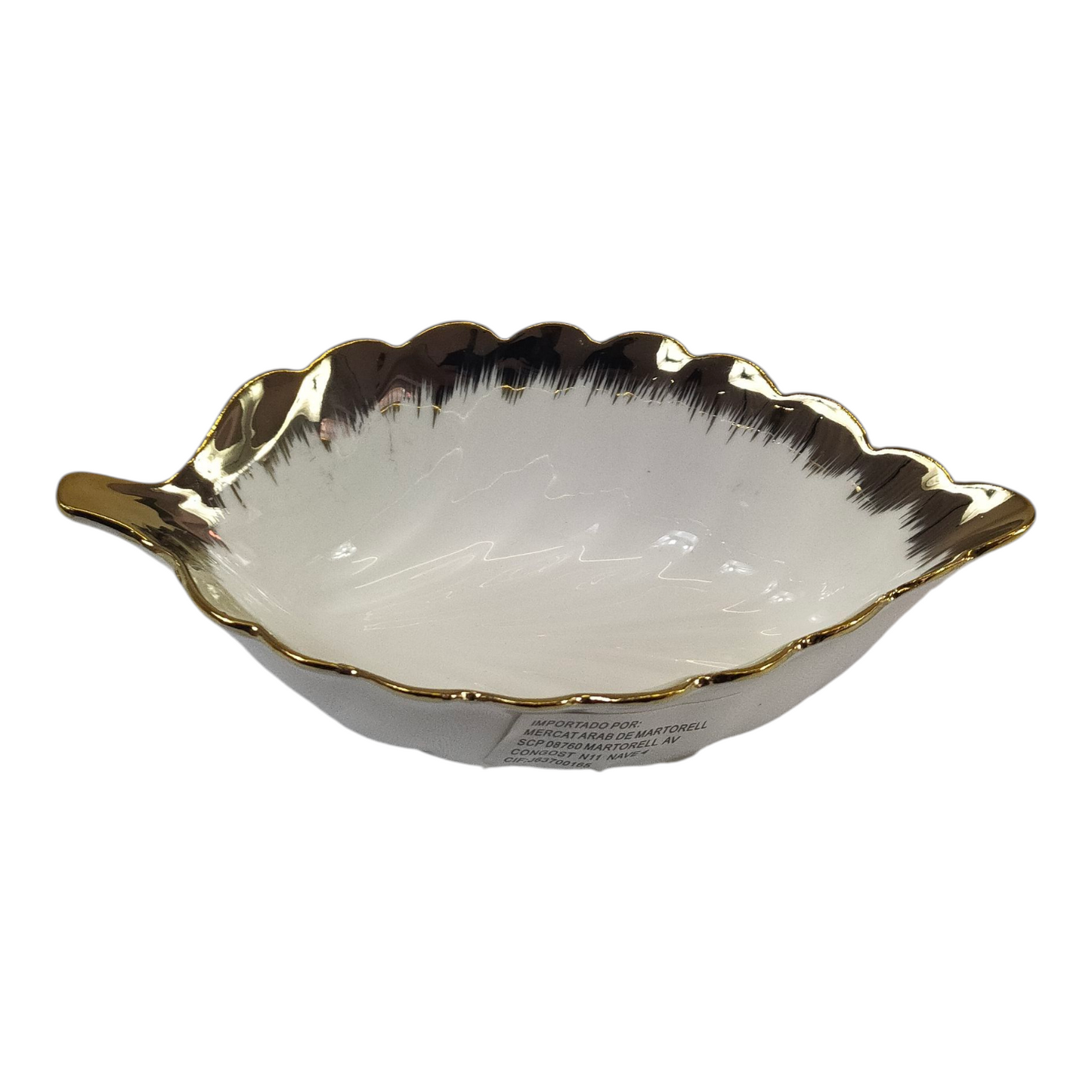 ✨ Juego de Cerámica Decorativa Hoja 15 cm x 9 cm – Pack 15