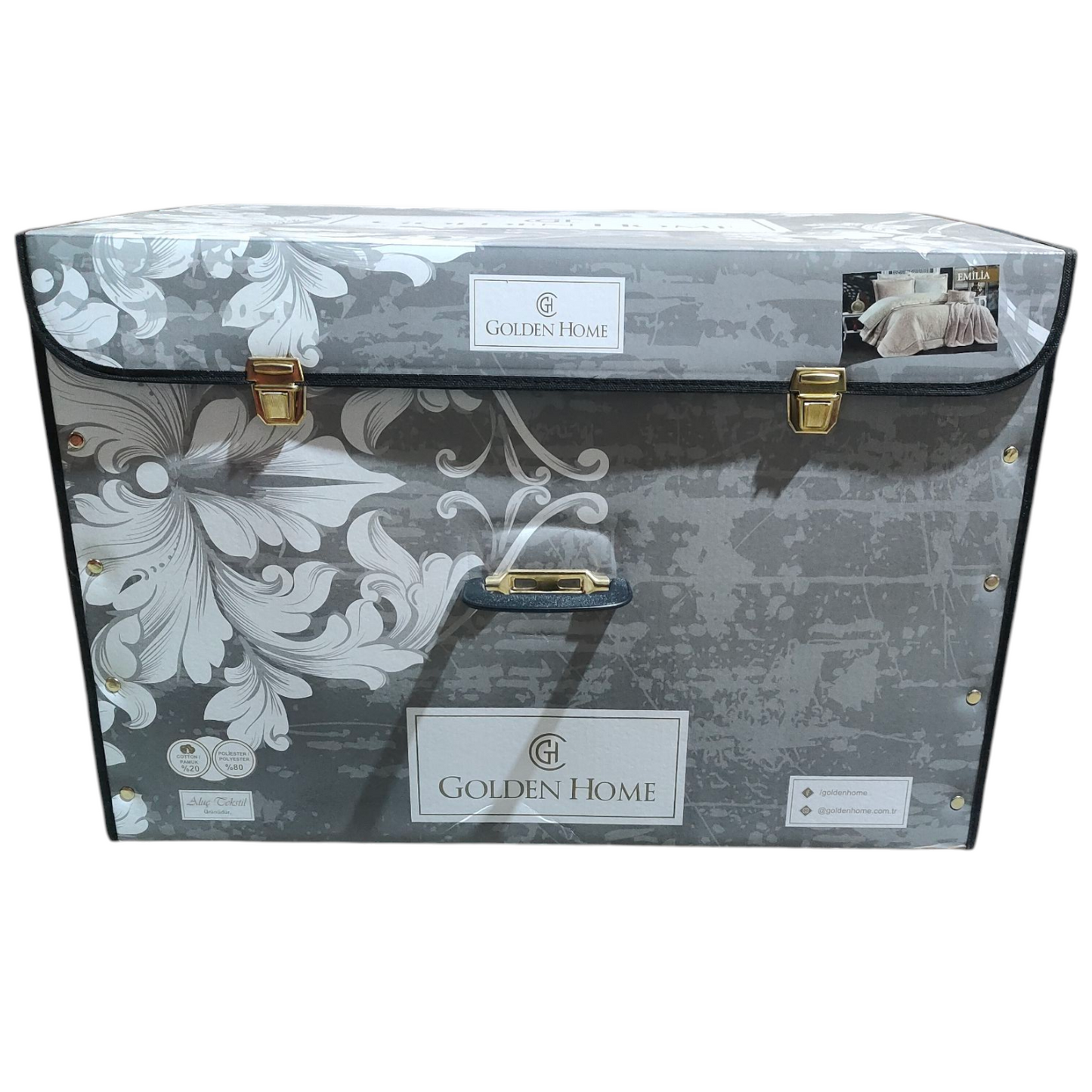 Juego de Cama para Ajuar "Emilia" – Elegancia y Sofisticación en tu Dormitorio - COLOR CAPUCHINO