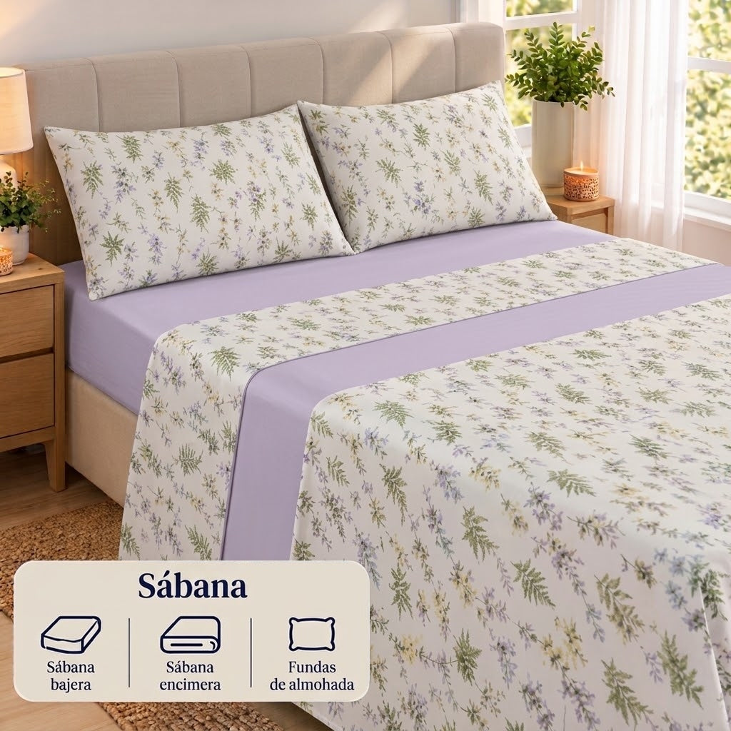 Jogo de Lençóis de Microfibra Extra Suave e Anti-Bolinhas – Disponível para Cama 90, 135 e 150