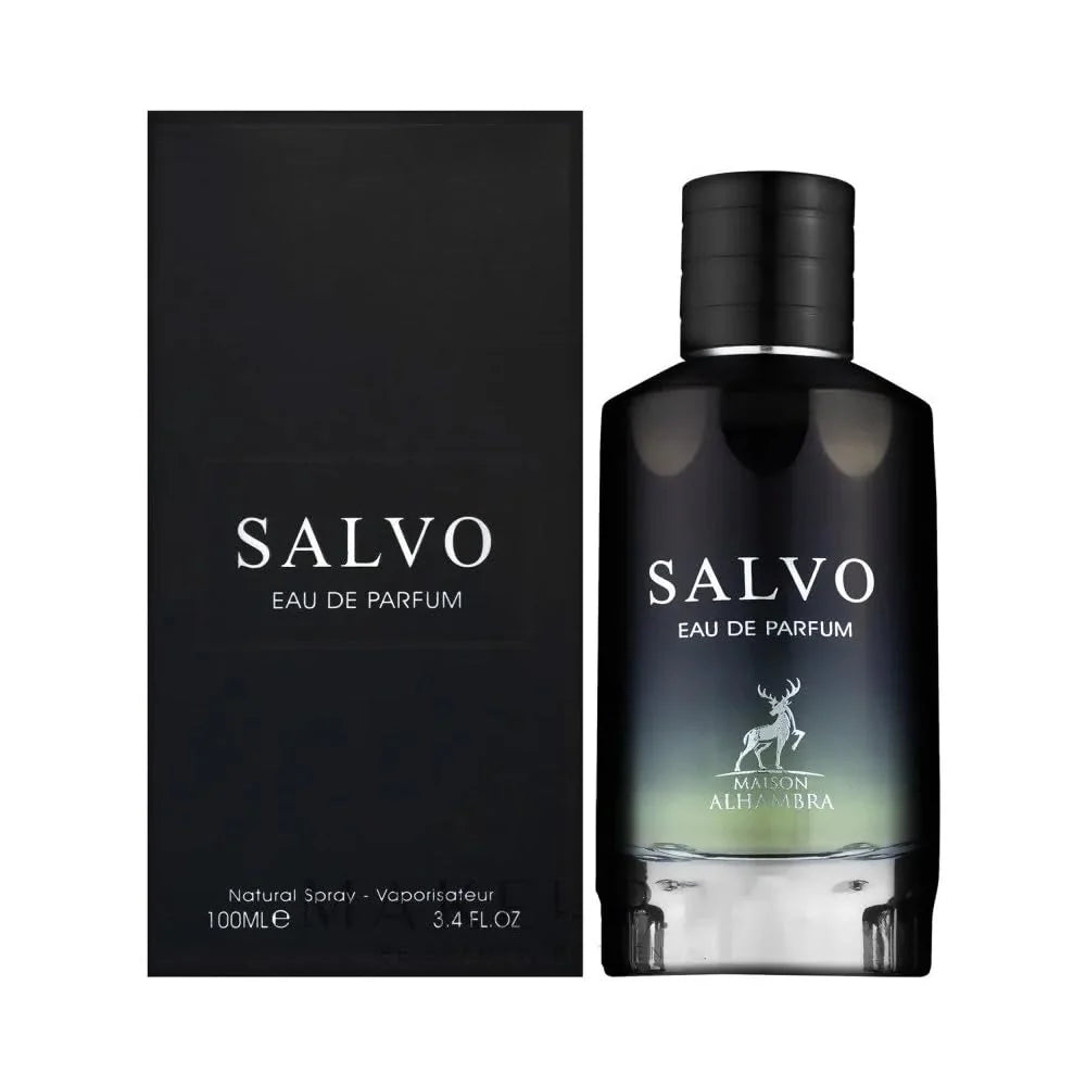 Salvo – Eau de Parfum 100 ml | Masculino, Fresco y Elegante (Maison Alhambra)