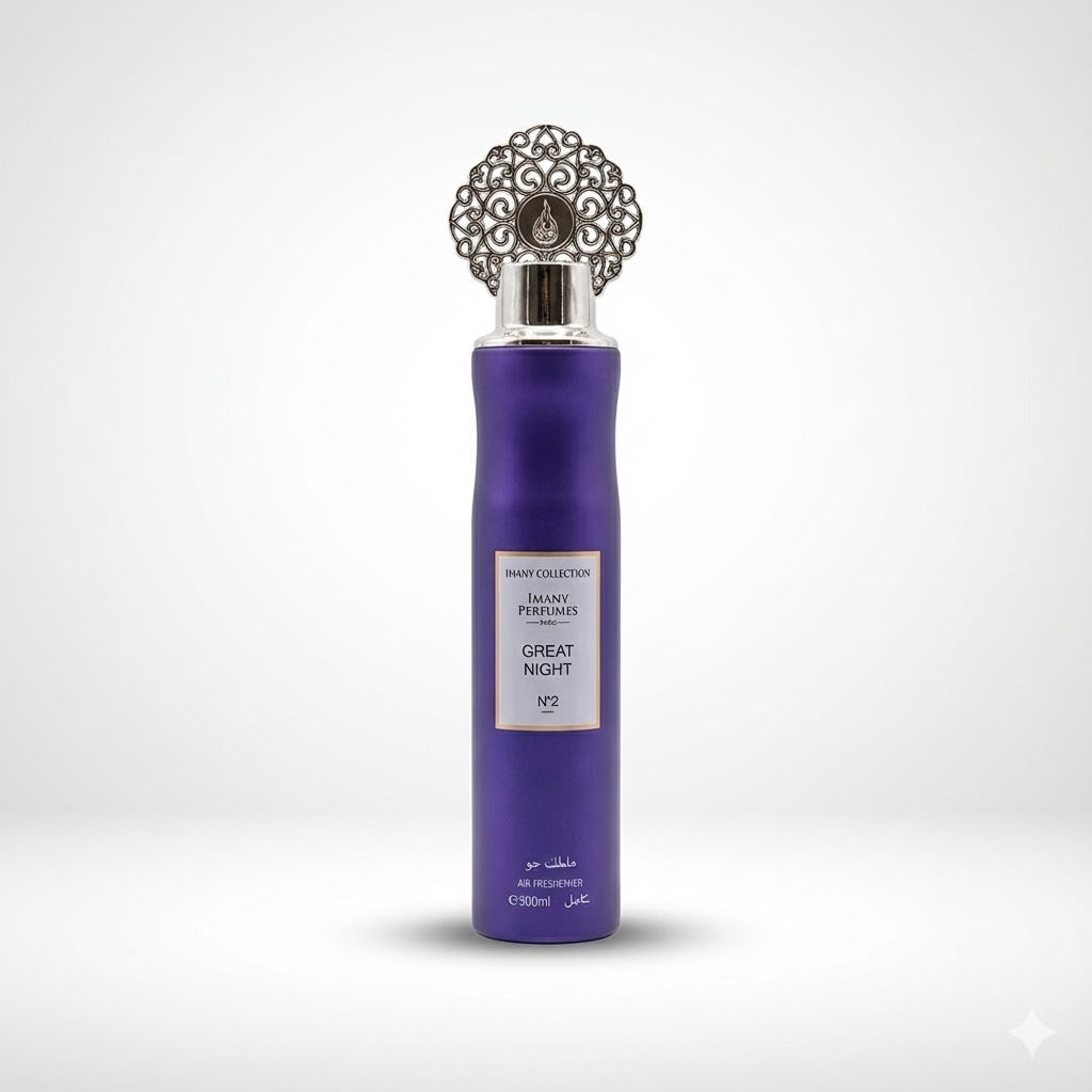 Great Night – Aromatizador de Ambientes Árabe 300 ml | Fragrância Elegante e Duradoura (Coleção Imany)