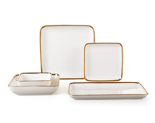 Ser tableware 28 pcs porcelain 6 people CU DR PL