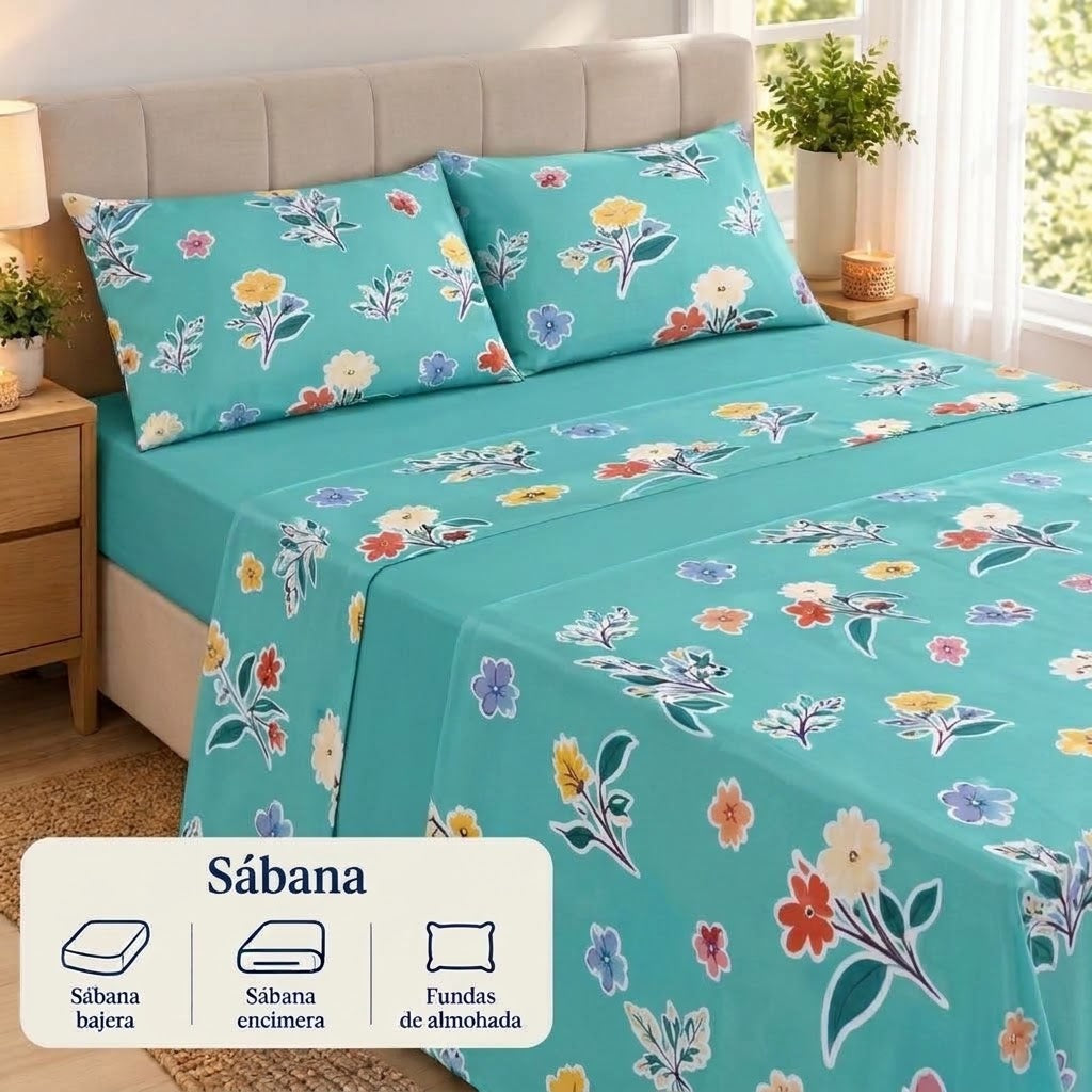 Jogo de Lençóis de Microfibra Extra Suave e Anti-Bolinhas – Disponível para Cama 90, 135 e 150
