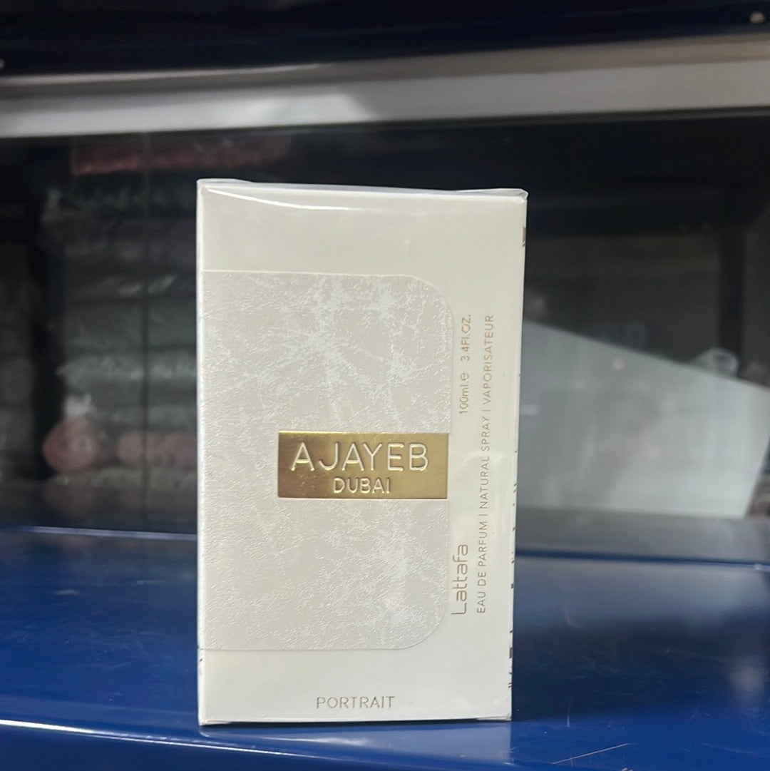 🌟 Buy Ajayeb Dubai Portrait by Lattafa Perfumes 100ml - Unisex Freshness and Elegance