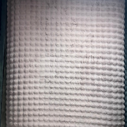 Alfombra suave de piel conejo DISEÑO 3D  NEGRO/GRIS/ROSA/BEIG 200x280