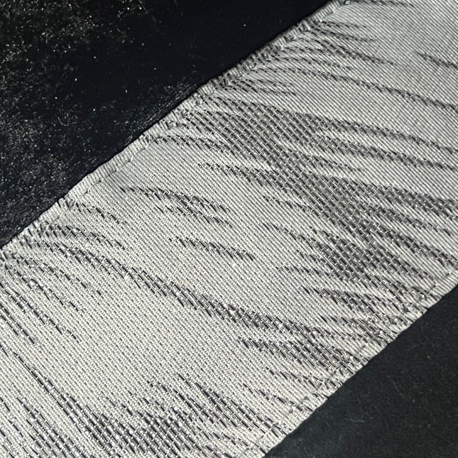 Colcha Tropical Elegante – Conjunto Decorativo com Três Almofadas, 250 x 260 cm - PRETO/CINZA