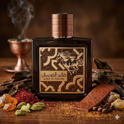 Qaed Al Fursan Untamed de Lattafa Eau de Parfum – Intensidade especiada, amadeirada e com muita presença