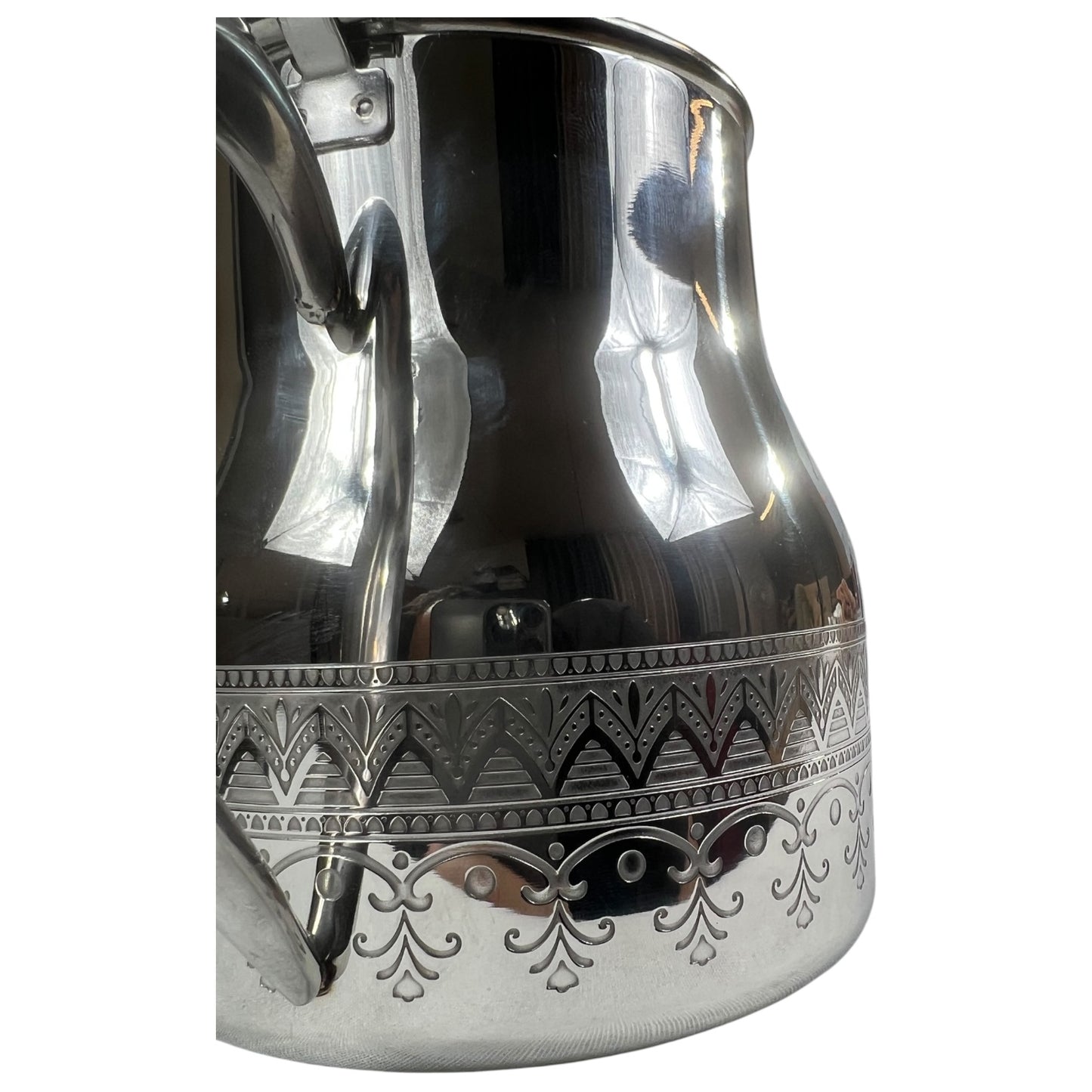 🫖 Tetera Árabe de Acero Inoxidable – Estilo Clásico
