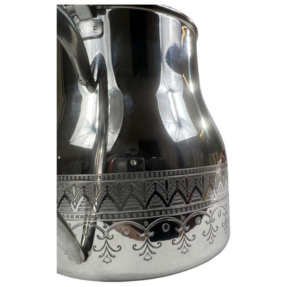 🫖 Tetera Árabe de Acero Inoxidable – Estilo Clásico