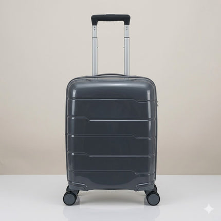 Maleta de Viaje con Ruedas 360º – Disponible en Tamaño Pequeño, Mediano y Grande - GRIS OSCURO