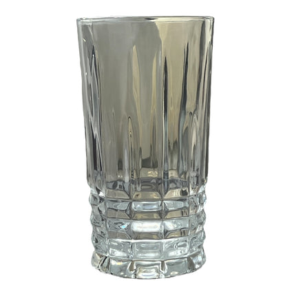 Conjunto de 12 peças de copos de cristal lapidado em diamante
