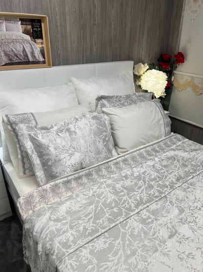 Juego de Cama para Ajuar "Torino" – Sofisticación Natural en tu Dormitorio
