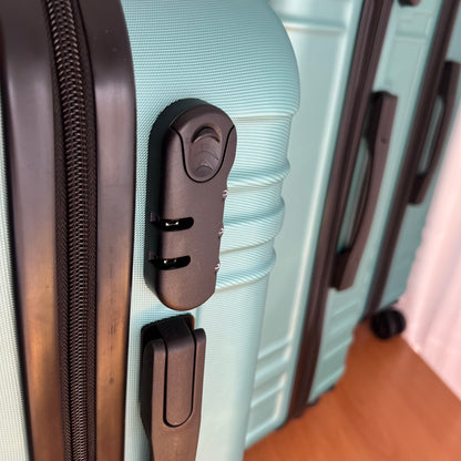 ✈️ Set de 3 Maletas Rígidas de Viaje - ¡Exclusivo Color Verde Aguamarina!