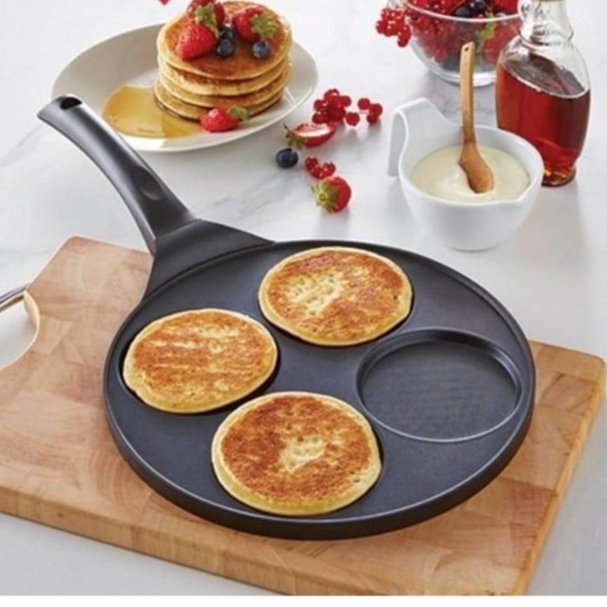 4 mini panquecas