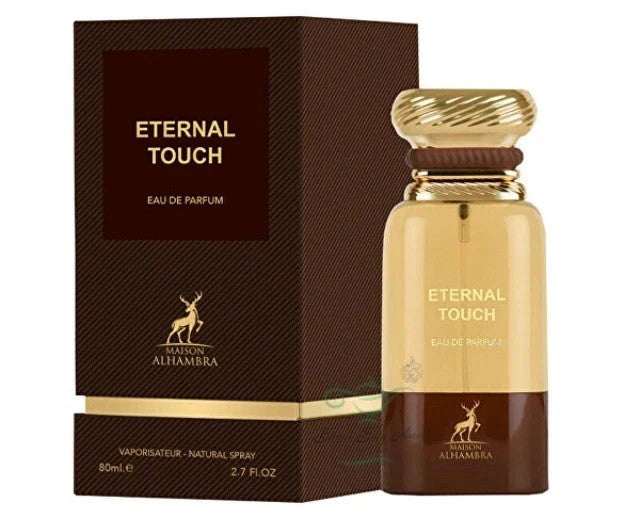 Eternal Touch – Eau de Parfum 80 ml | Elegante, Cálido y Sofisticado (Maison Alhambra)