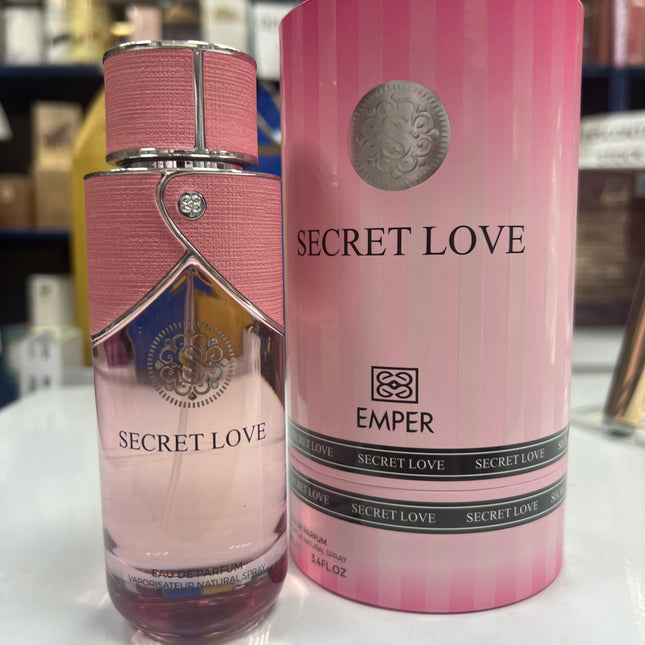 💗Secret Love – Emper (100 ml EDP) · Perfume Árabe Femenino Floral Dulce con Toques de Vainilla y Almizcle