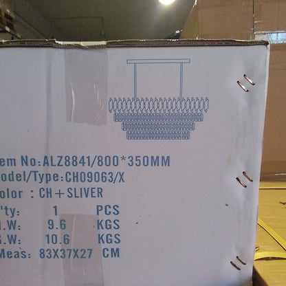 LUSTER 8841/800*350MM silver+ch Alz8841/800*350MM