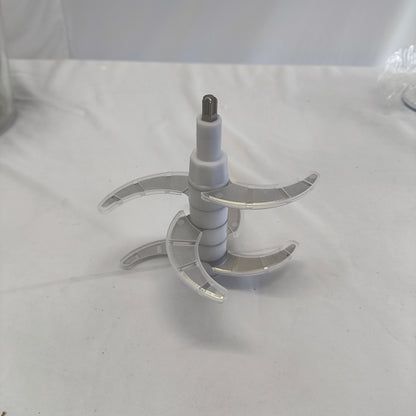 Picadora Eléctrica de Alimentos Teffo – Tazón de Vidrio, Doble Cuchilla y Motor de Alta Potencia