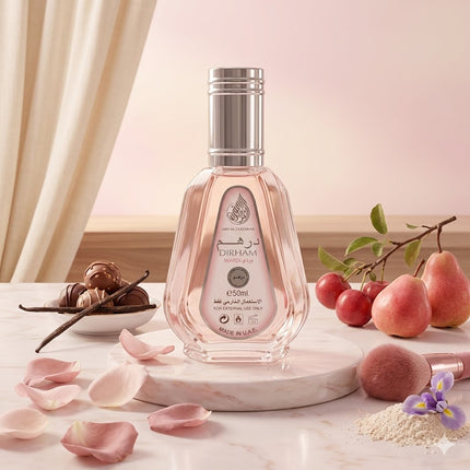 Dirham Wardi (50ml) de Ard Al Zaafaran: El Perfume Árabe Femenino de Larga Duración Perfecto para Uso Diario y Citas Románticas
