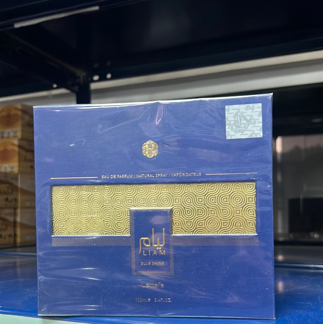 💧 Buy Liam Blue Shine by Lattafa Perfumes 100ml - Unisex Freshness with Marine Touches
