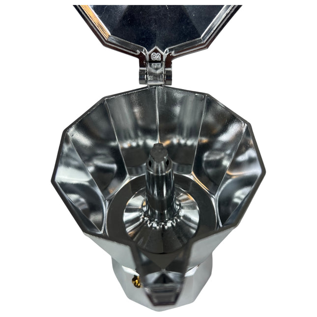 Cafetera Italiana de Aluminio para 6 Tazas – Apta para Inducción