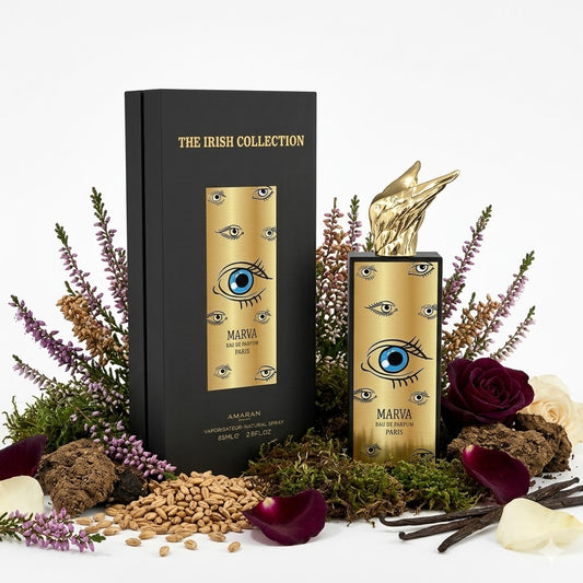Marva de Amaran The Irish Collection Eau de Parfum 85 ml – Floral cremosa, elegante e muito envolvente