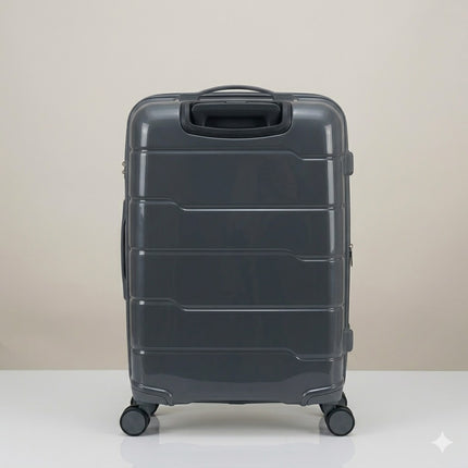 Maleta de Viaje con Ruedas 360º – Disponible en Tamaño Pequeño, Mediano y Grande - GRIS OSCURO