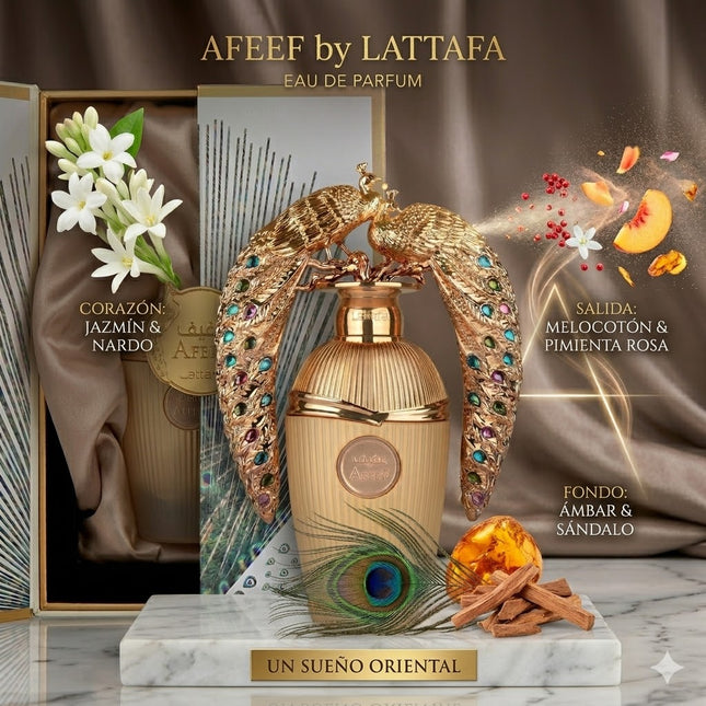 AFEEF by LATTAFA Perfumes - Majestosa Elegância Oriental
