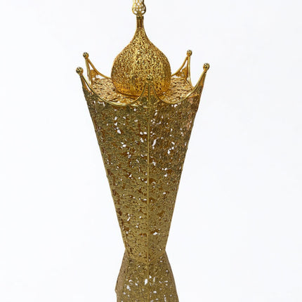 Incensário Árabe Dourado de 110 cm – Decoração Oriental de Luxo 🕌