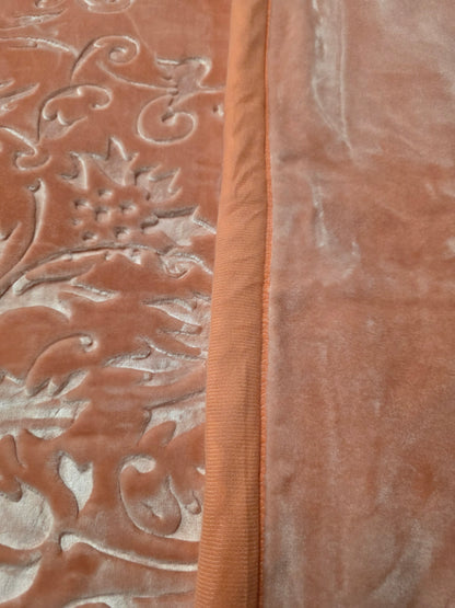 🛏️✨ Manta Súper Suave de Lujo HOME Deluxe 220x240 cm – 5,65 kg – 100% Poliéster – Gramaje 1.070 g/m² - COLOR ROSA TERRACOTA