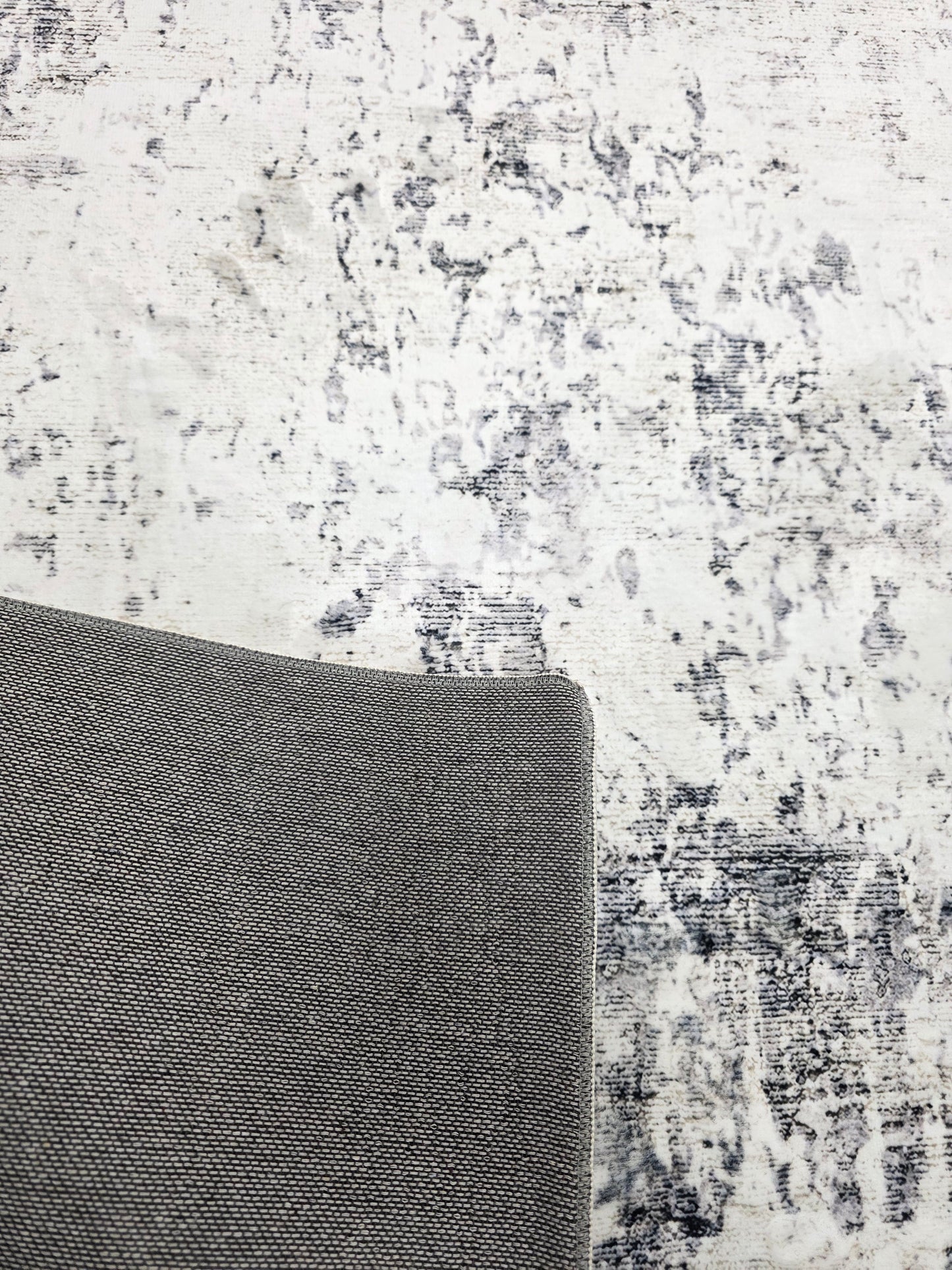 Alfombra Abstracta Mármol Claro