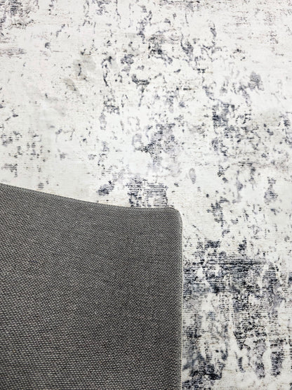 Alfombra Abstracta Mármol Claro