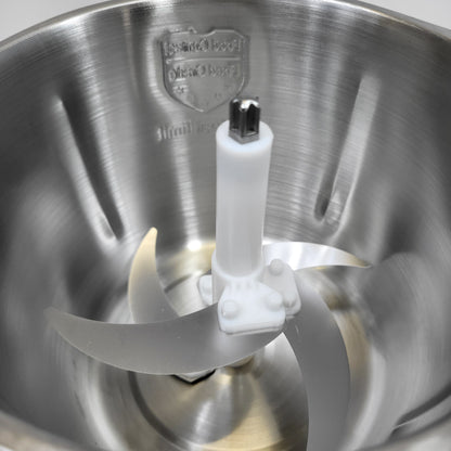 Teffo Electric Food Chopper – Glass Bowl, Double Blade and High Power Motor