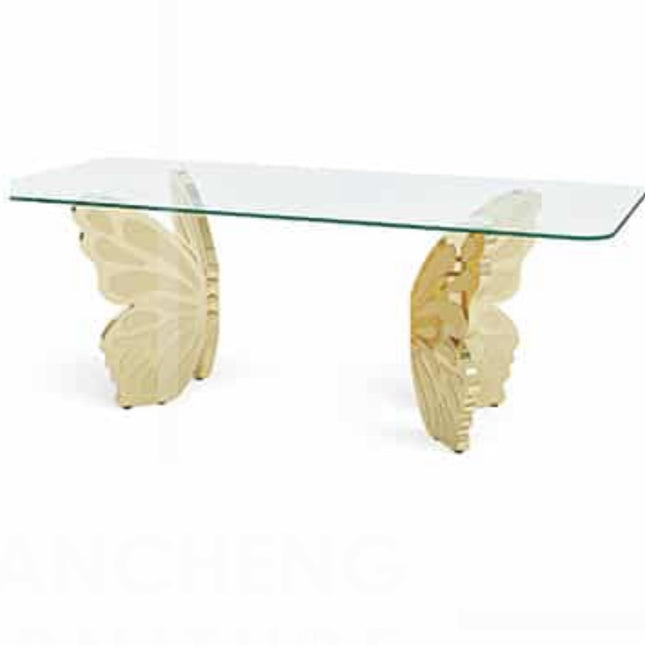 Mesa de Comedor de Diseño Contemporáneo - Cristal y Acero180x90x75 Alta calidad