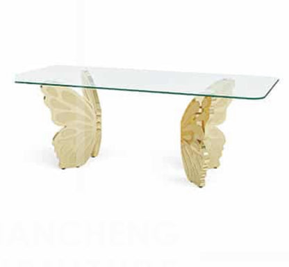 Mesa de Comedor de Diseño Contemporáneo - Cristal y Acero180x90x75 Alta calidad