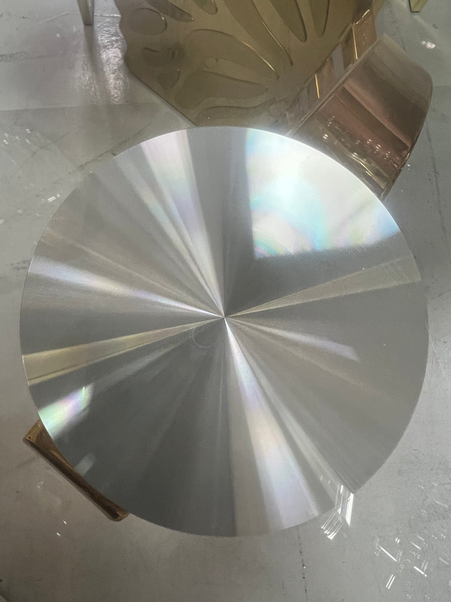 Mesa de Comedor de Diseño Contemporáneo - Cristal y Acero180x90x75 Alta calidad