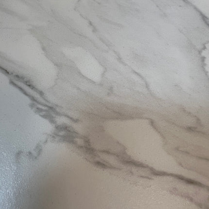 Set 2 mesas de centro con base de MDF efecto mármol