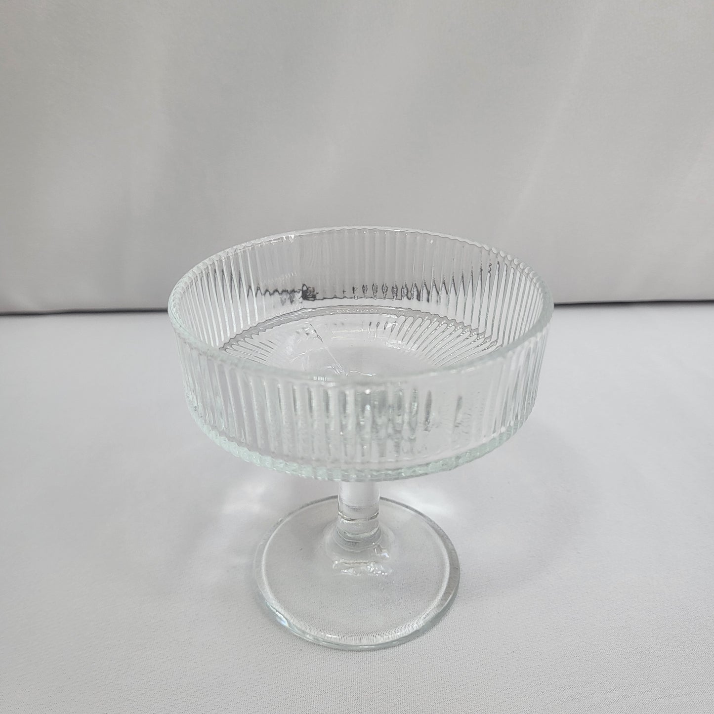 Set 6 Copas Cristal Éclat Estriado para Postres