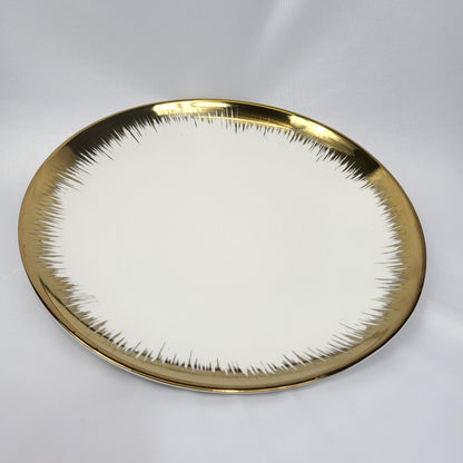 Plato de Presentación Dorado Rayos de Sol - 10" (25,4 cm)