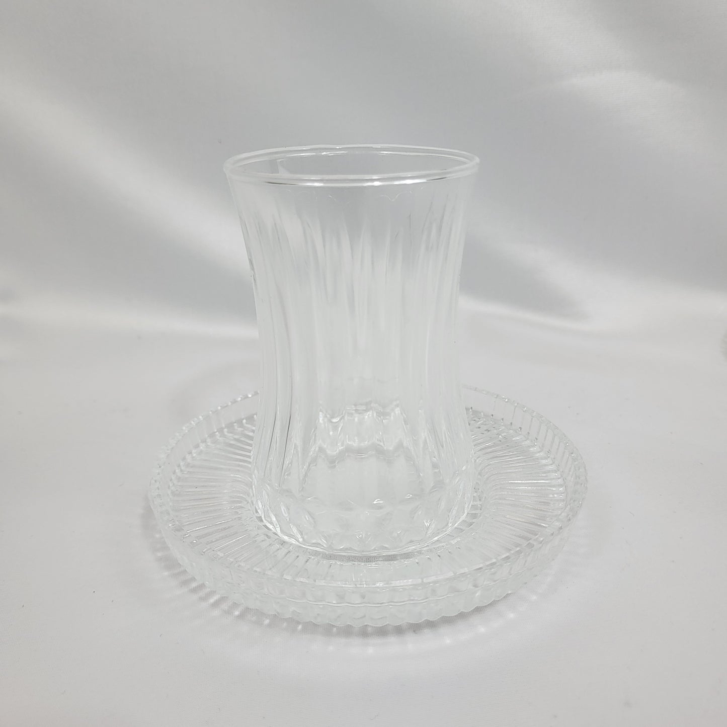 Juego de Vasos de Té Turco Transparente - 6 Unidades