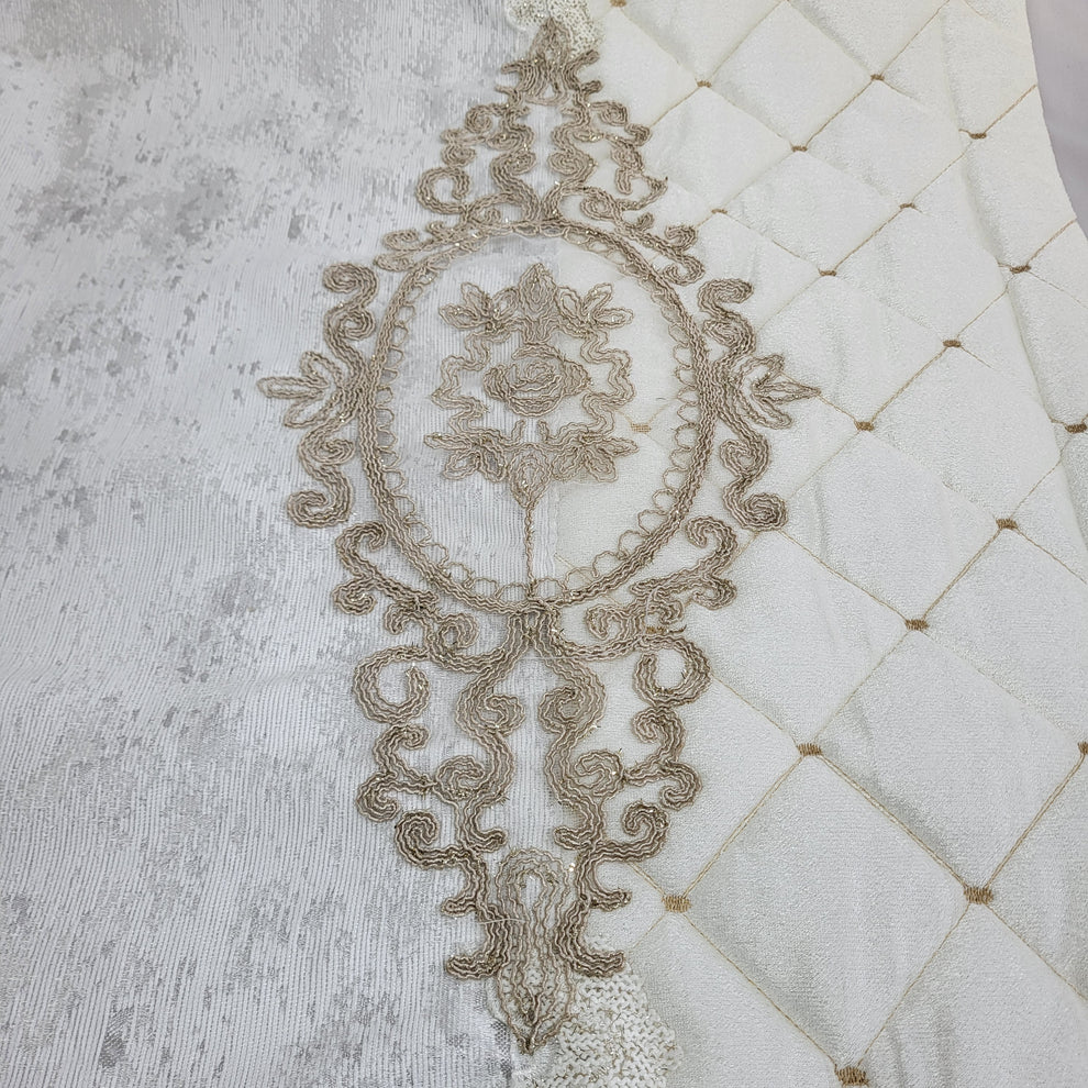 Colcha Acolchada Premium Marianna 3 Piezas – 260 × 260 cm