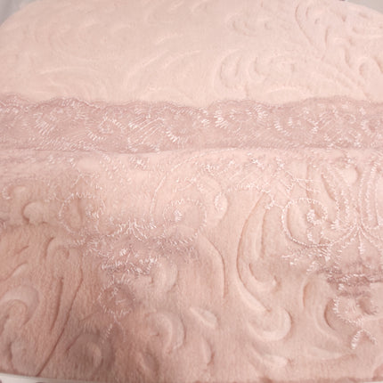 Conjunto de cobertores Banu Cream – Elegância e aconchego para seu quarto