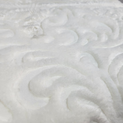 Conjunto de cobertores Banu Cream – Elegância e aconchego para seu quarto