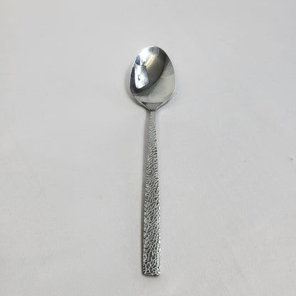 Set de 24 Piezas de Cubiertos de Acero Inoxidable con Mango Textura Piedra