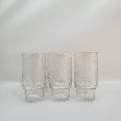 Vaso de Vidrio Texturizado Artesanal
