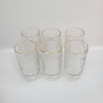 Vaso de Vidrio Texturizado Artesanal