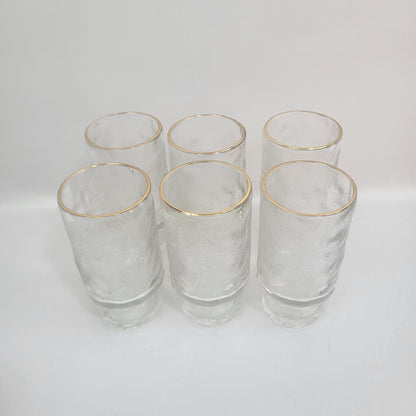Vaso de Vidrio Texturizado Artesanal