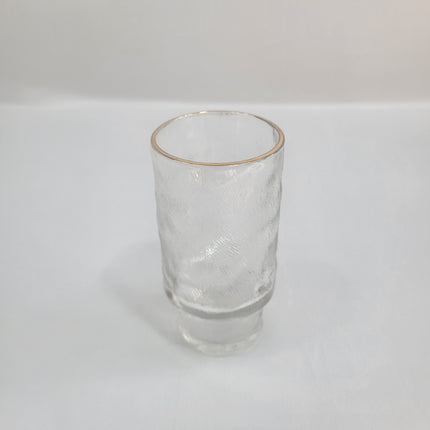 Vaso de Vidrio Texturizado Artesanal
