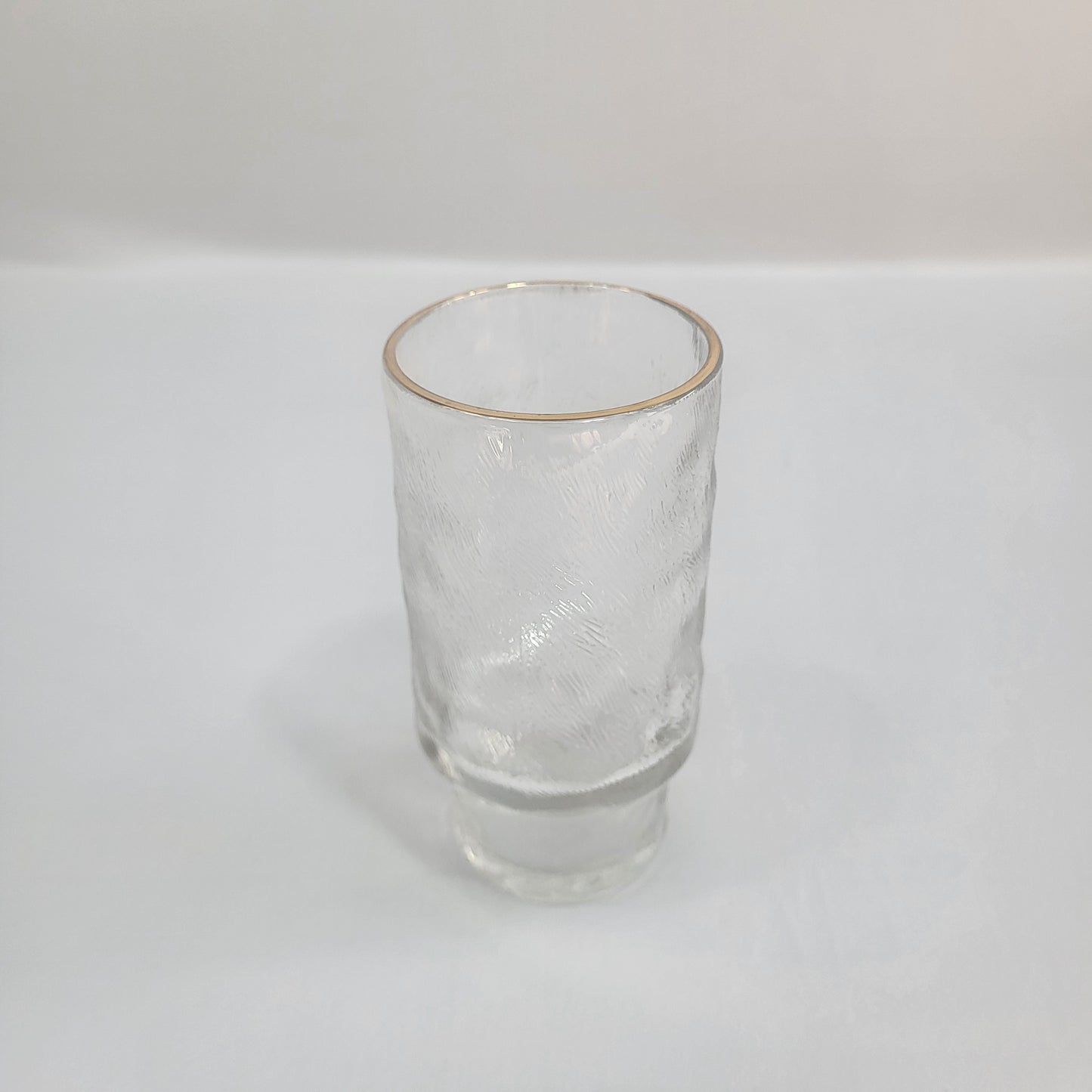 Vaso de Vidrio Texturizado Artesanal