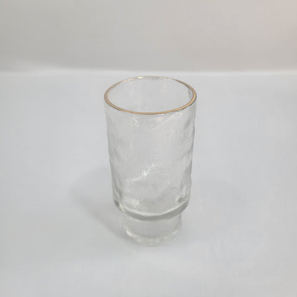 Vaso de Vidrio Texturizado Artesanal